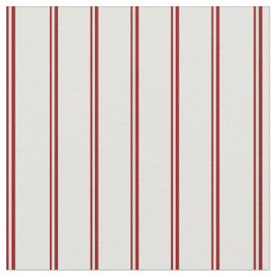 Tissu Motif rouge foncé et jaune pâle
