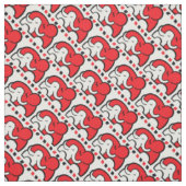 Tissu Motif rouge monochrome (Échantillon)