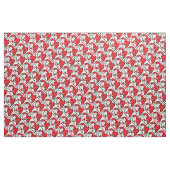 Tissu Motif rouge monochrome (Fat Quarter)