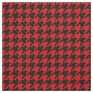 Tissu Motif rouge, noir, pied de cheminée #2M