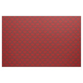 Tissu Motif rouge profond des coeurs (Fat Quarter)