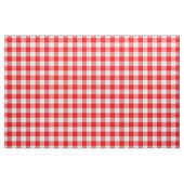 Tissu Motif Rustic Red and White Buffalo Check (Yard)