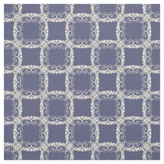 Tissu motif sans couture d'or floral de damassé (Échantillon)