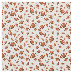 Tissu Motif Sans Faille Des Ballons De Football Américai