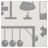 Tissu Motif scientifique (Échantillon)