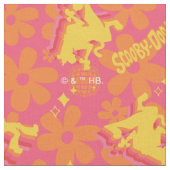 Tissu Motif Scooby-Doo Disco super (Fermer)