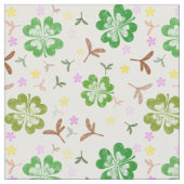 Tissu motif shamrock (Fermer)