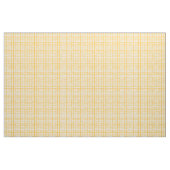 Tissu Motif simple grille jaune (Yard)