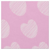 Tissu Motif simple rose et blanc (Fermer)