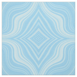 Tissu Motif Sky Blue Wavy Rhombus