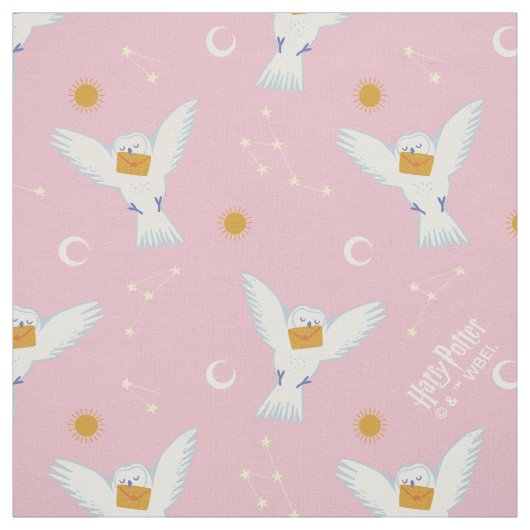 Tissu Motif Solstice Hedwig Rose (Échantillon)