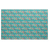 Tissu Motif succulent de cactus graphique abstrait (Fat Quarter)