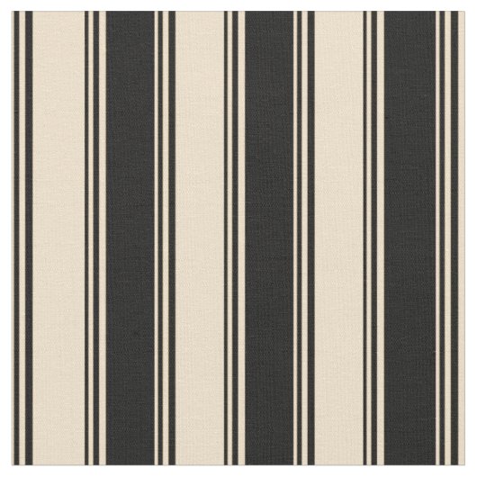 Tissu Motif Tan & Black Stripes (Fermer)