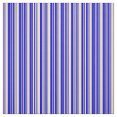 Tissu Motif Tan & Blue Lines (Échantillon)