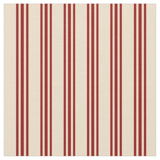 Tissu Motif Tan & Dark Red Linke (Fermer)