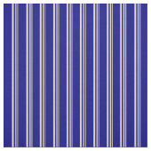 Tissu Motif tan et bleu rayé (Échantillon)