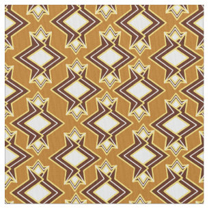 Tissu Motif, Tan et brun de papier peint d'art déco