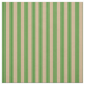 Tissu Motif Tan et Green Lines (Échantillon)