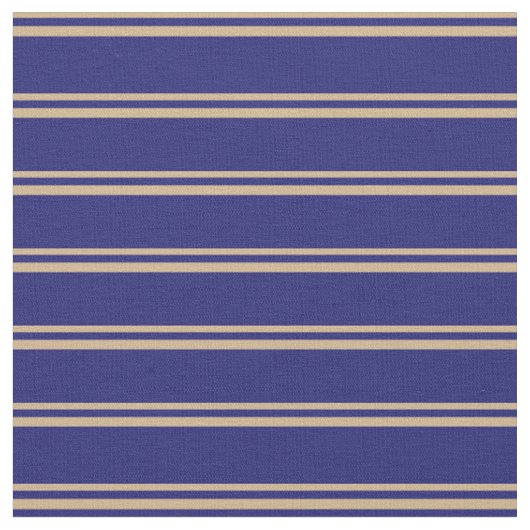 Tissu Motif Tan & Midnight Blue Colour (Fermer)