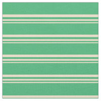 Motif Tan & Sea Green