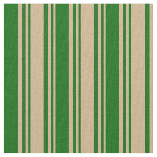 Tissu Motif Tan & Vert foncé (Fermer)