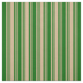 Tissu Motif Tan & Vert foncé (Échantillon)