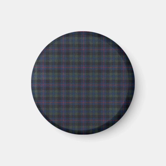 tissu motif tartan Campbell Magnet (Devant)
