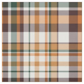 Tissu Motif tartan de Thanksgiving (Échantillon)