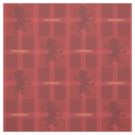 Tissu MOTIF Tartan GRYFFINDOR™ (Échantillon)