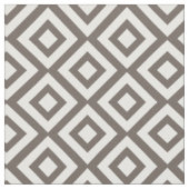 Tissu Motif Taupe Diamonds (Fermer)