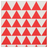 Tissu Motif triangle rouge simple (Échantillon)
