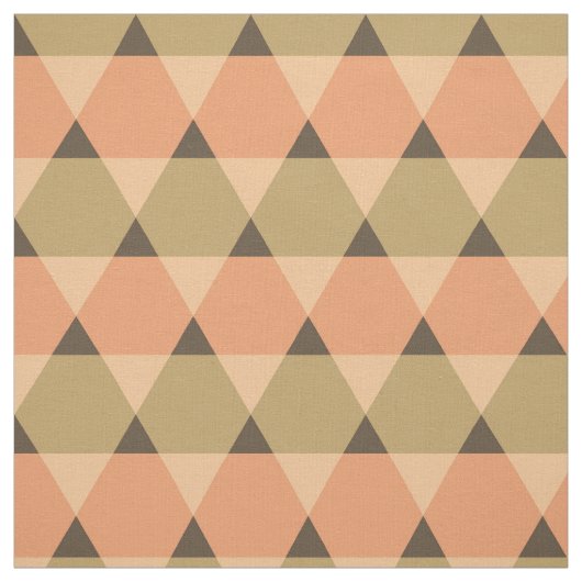 Tissu Motif triangles (Échantillon)