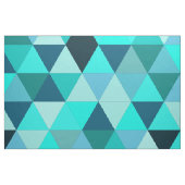 Tissu Motif Triangles Turquoise moderne (Fat Quarter)