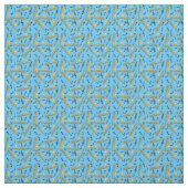Tissu Motif Trombone Music Notes (Échantillon)