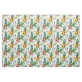 Tissu Motif tropical d'ananas d'aquarelle de thème (Yard)