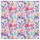 Tissu Motif tropical d'aquarelle (Échantillon)