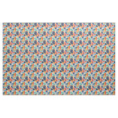 Tissu Motif Tropical Pastèque & Ananas (Yard)
