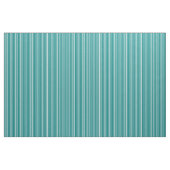 Tissu Motif turquoise et blanc à rayures (Yard)