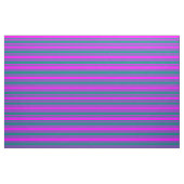 Tissu Motif turquoise et Fuchsia coloré/rayé (Fat Quarter)