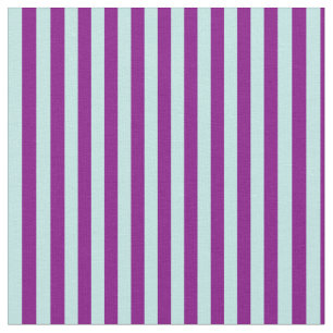 Tissu Motif turquoise et violet à rayures/à carreaux