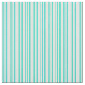 Tissu Motif Turquoise & Jaune clair (Échantillon)