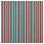 Tissu Motif Turquoise & Maroon (Échantillon)