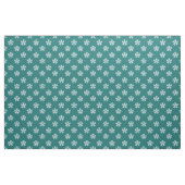 Tissu Motif turquoise Snowflake (Fat Quarter)