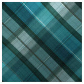 Tissu Motif turquoise vibrant et moderne de plaid (Échantillon)