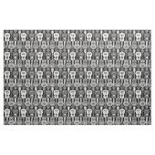 Tissu Motif Ukulele vertical (Yard)