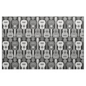 Tissu Motif Ukulele vertical (Fat Quarter)