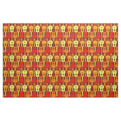 Tissu Motif Ukulele vertical (Yard)