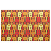 Tissu Motif Ukulele vertical (Fat Quarter)