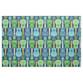 Tissu Motif Ukulele vertical (Fat Quarter)