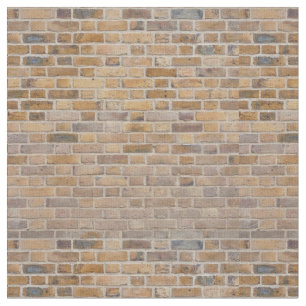 Tissu Motif urbain carrelé de texture de mur de briques